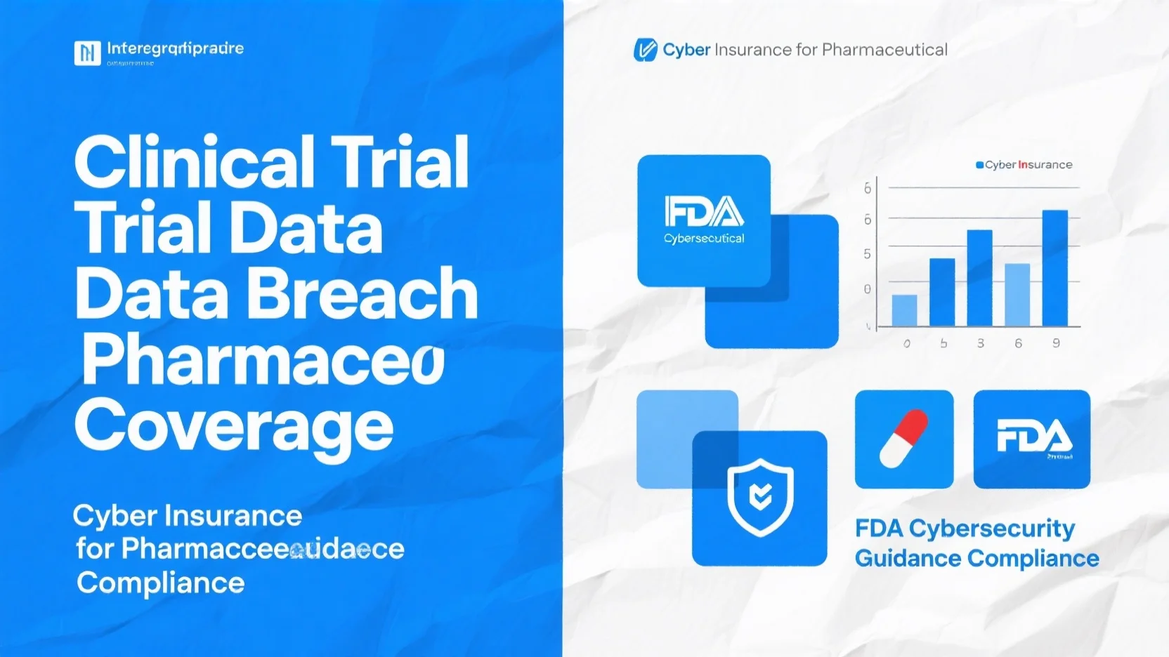 Cyber Insurance for Pharmaceutical Industry: Clinical Trial Data Breach Coverage and FDA Cybersecurity Guidance Compliance